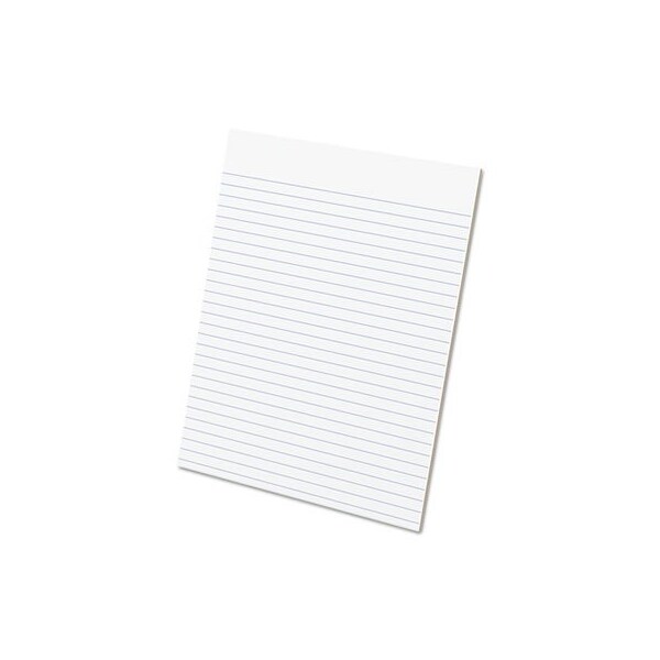 Ampad/ Of Amercn Pd&Ppr Ampad, GLUE TOP PADS, WIDE/LEGAL RULE, 8.5 X 11, WHITE, 50 SHEETS, DOZEN 21112 - main